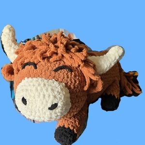 Sleeping Highland Cow